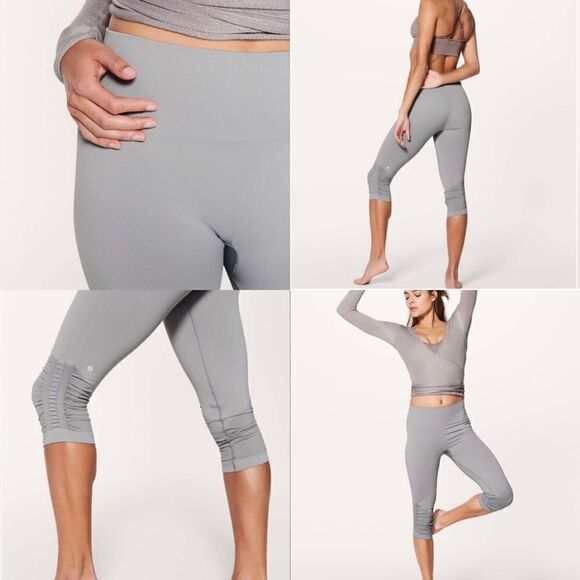 Lululemon Awakening Crop *Taryn Toomey Collection 17” - Picture 1 of 7